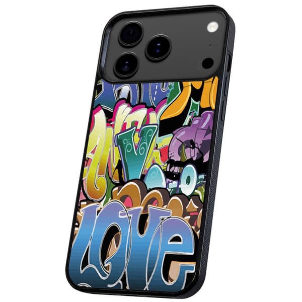 iPhone 17 / 18 Pro Max - Deksel/Mobildeksel Graffiti