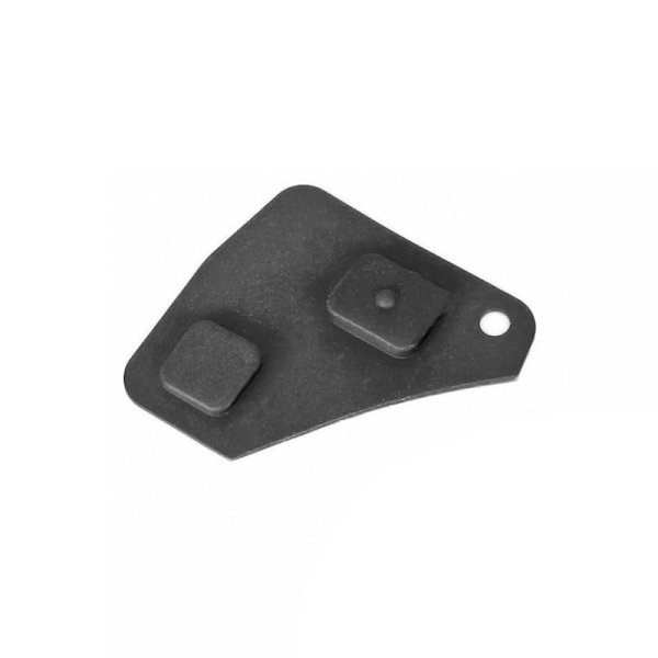 Nøkkelskall / Alarmfob til Toyota - 2 eller 3 knapper Black Endast gummiknapp (2)