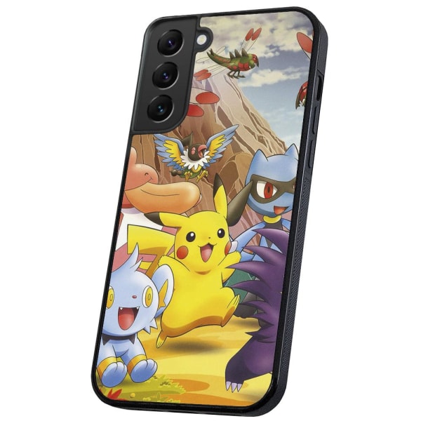 Samsung Galaxy S22 Plus - Deksel/Mobildeksel Pokemon Multicolor