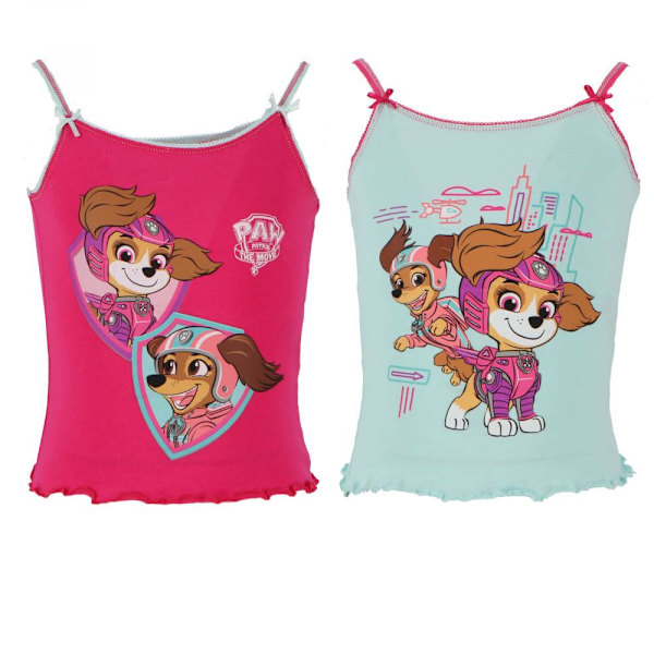 2-Pack - Paw Patrol Linne för Barn - Flicka MultiColor 122/128