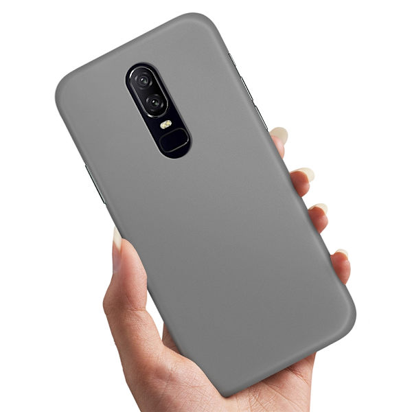 Deksel / Mobildeksel til OnePlus 7 - Grå