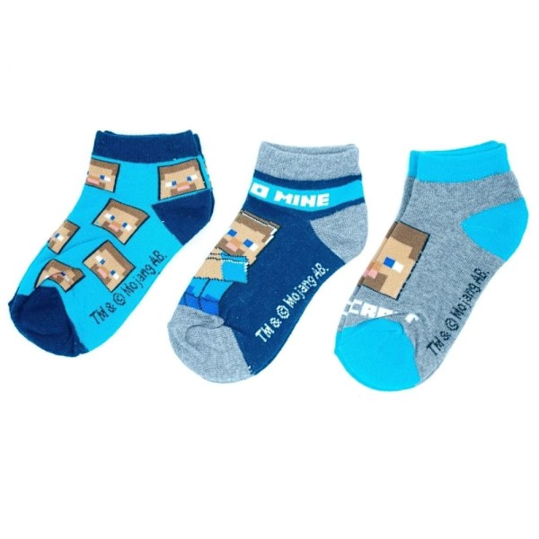 Minecraft Barnstrumpor / Strumpor för Barn - 3-Pack 23/26