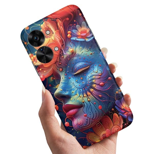 Deksel / Mobildeksel til OnePlus Nord 2T - Psychedelic