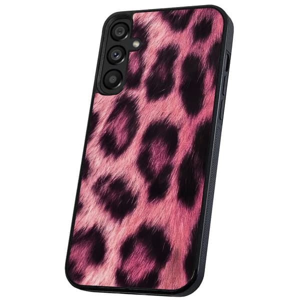 Samsung Galaxy A15 - Skal/Mobilskal Pink Leopard