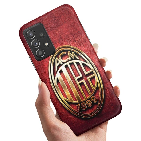 Samsung Galaxy A52/A52s 5G - Deksel/Mobildeksel A.C Milan Multicolor