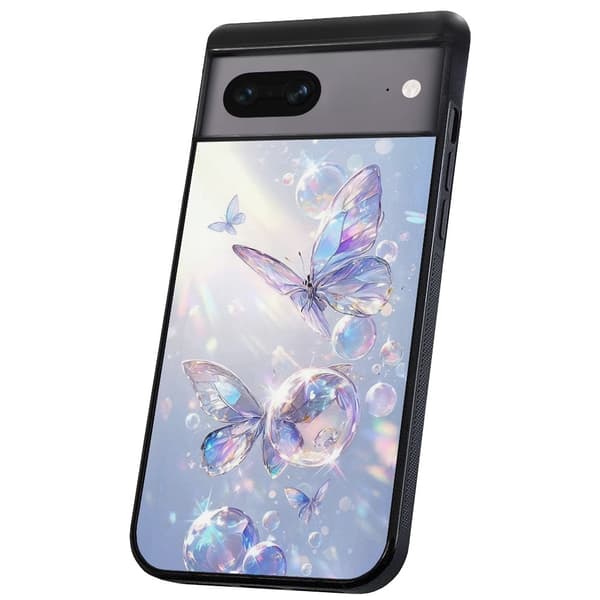 Google Pixel 7 - Deksel/Mobildeksel Butterflies