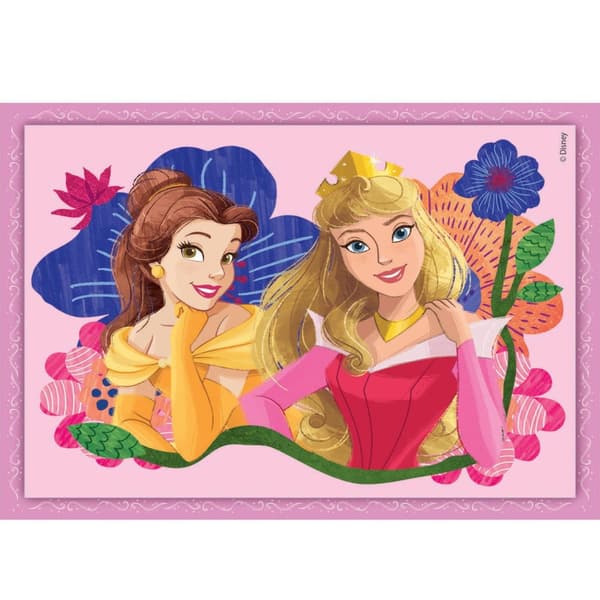 Disney Princess 4 i 1 Pussel av Clementoni