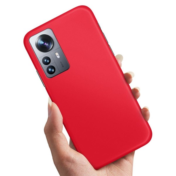 Xiaomi 12 Pro - Deksel/Mobildeksel Rød Red