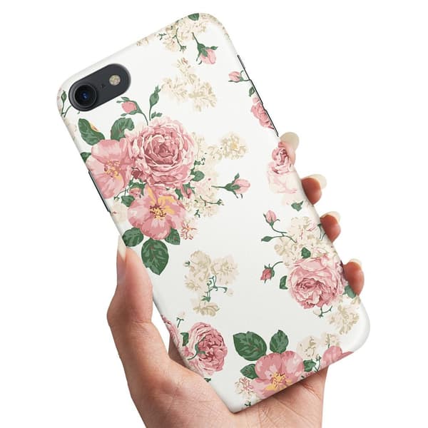 Deksel / Mobildeksel til iPhone 6 / 6s - Retro Blomster