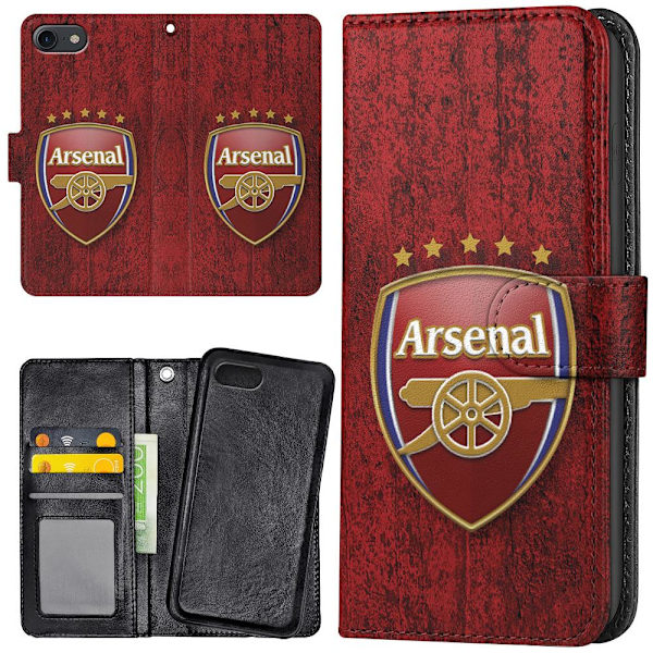 iPhone 6/6s - Plånboksfodral/Skal Arsenal