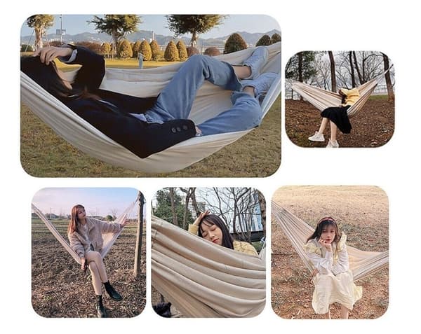 Riippumatto / Hammock / Puutarhariiippumatto - 200x80cm