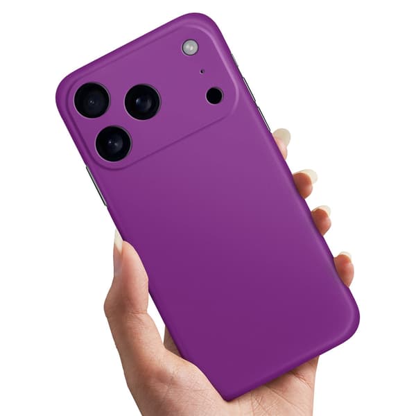 Kuoret / Suojakuoret iPhone 17 / 18 Pro Max - Violetti