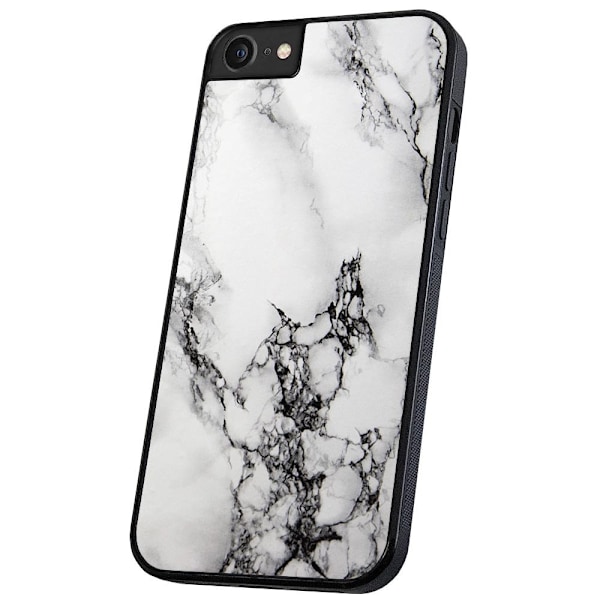 iPhone 16e/17e - Deksel/Mobildeksel Marmor