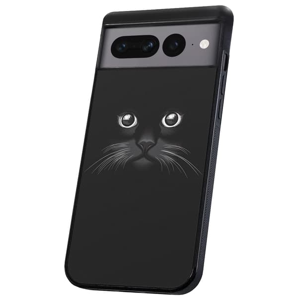 Google Pixel 9/9 Pro - Kuoret/Suojakuori Musta Kissa