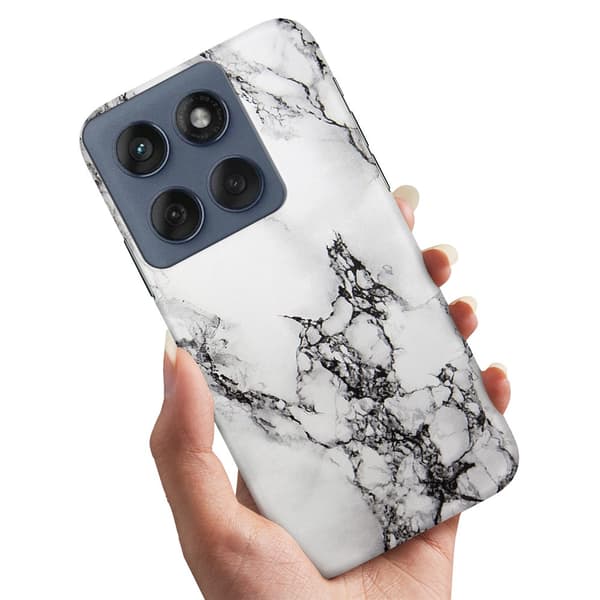 Deksel / Mobildeksel til Motorola Edge 60 Fusion - Marmor