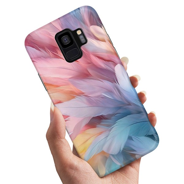 Deksel / Mobildeksel til Samsung Galaxy S9 Plus - Feathers