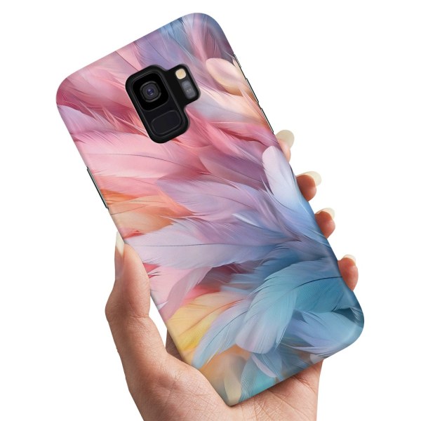 Samsung Galaxy S9 Plus - Cover/Mobilcover Feathers