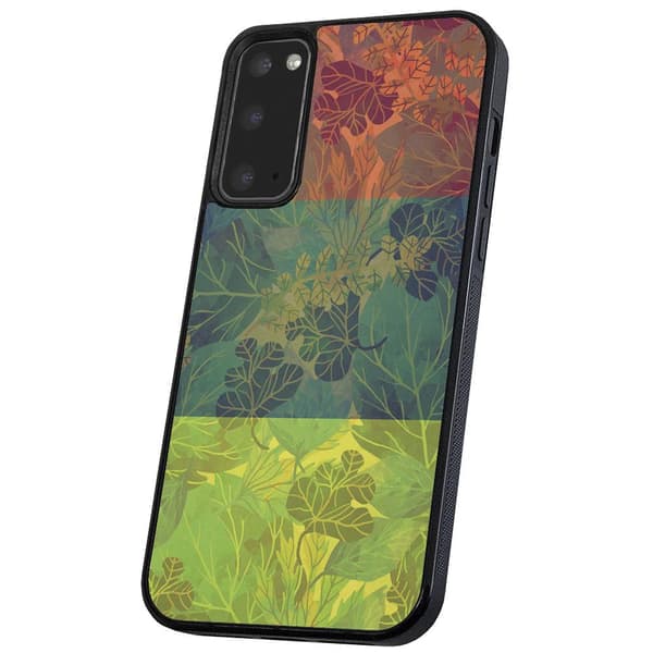 Samsung Galaxy S20 FE - Skal/Mobilskal Lövmönster multifärg