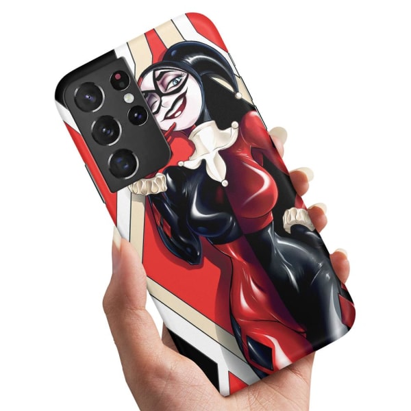 Samsung Galaxy S21 Ultra - Cover/Mobilcover Harley Quinn