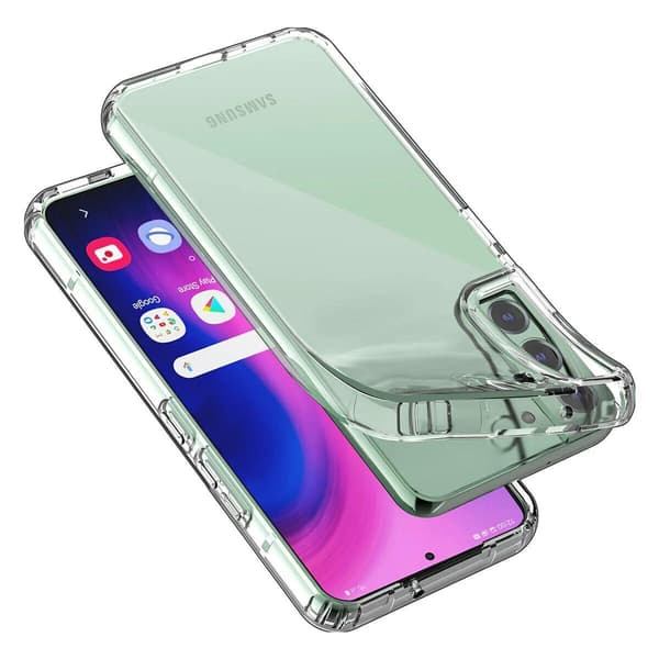 Samsung Galaxy S22 Plus - Deksel/Mobildeksel - TPU Transparent
