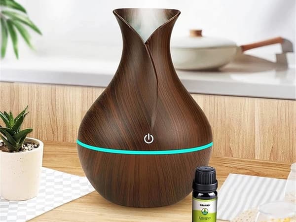 Luftfuktare USB - Aromdiffusor med RGB-belysning