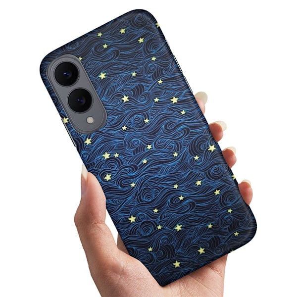 Samsung Galaxy S25 Edge - Cover/Mobilcover Stjernemønster