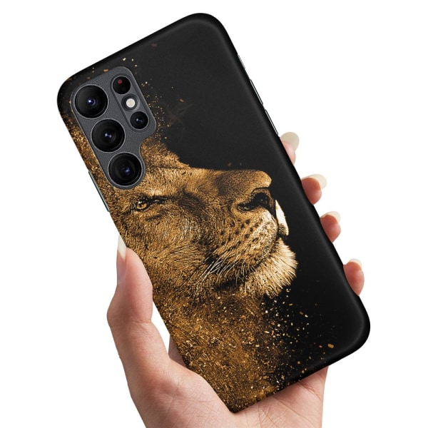 Samsung Galaxy S23 Ultra - Cover/Mobilcover Lion