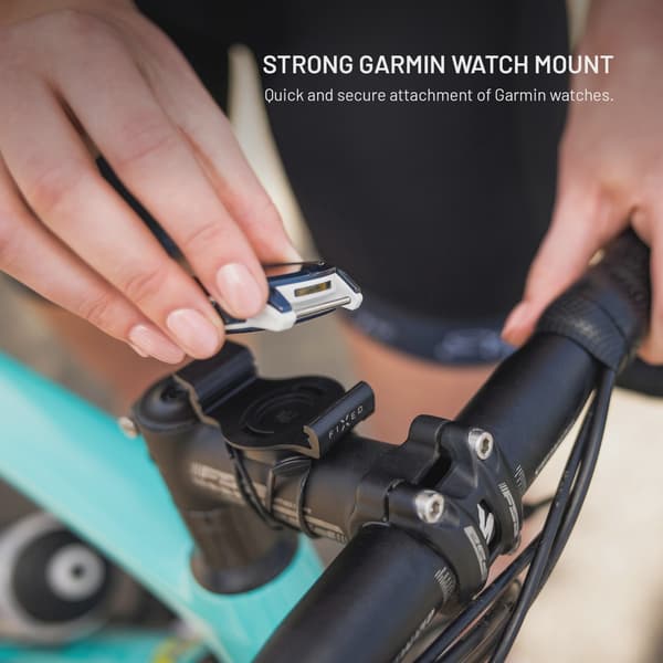 FIXED Styrfäste hållare för Garmin smartklockor 26mm Svart