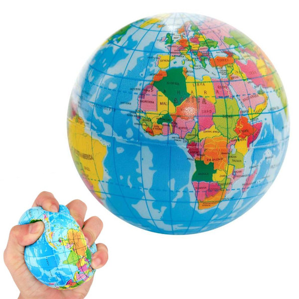 Stressball / Klemmball – Jordklode Multicolor