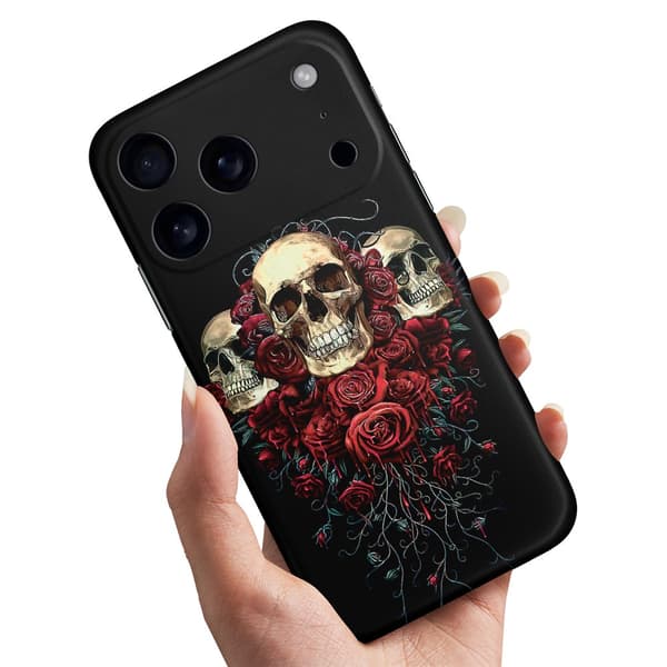 Skal / Mobilskal till iPhone 17 / 18 Pro Max - Skulls