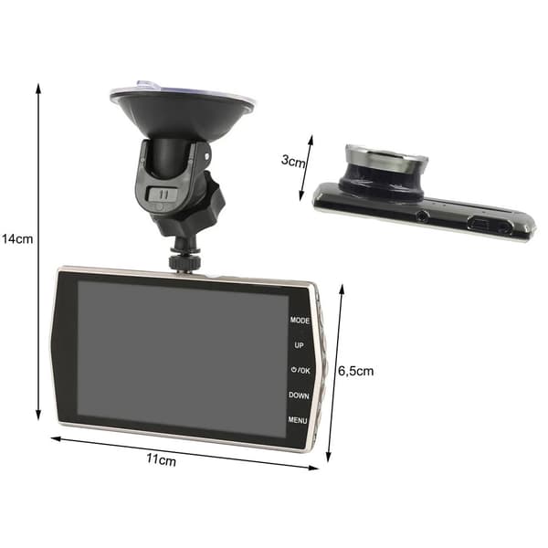 Bakre Kamera for Bil / Bil kamera - Dashcam Grey