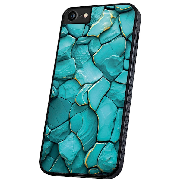 iPhone 16e/17e - Deksel/Mobildeksel Stones