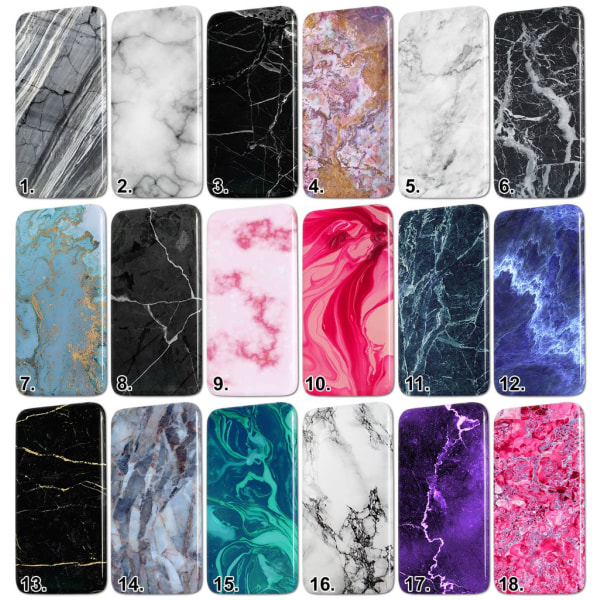 iPhone 7/8/SE - Cover/Mobilcover Marmor MultiColor 11