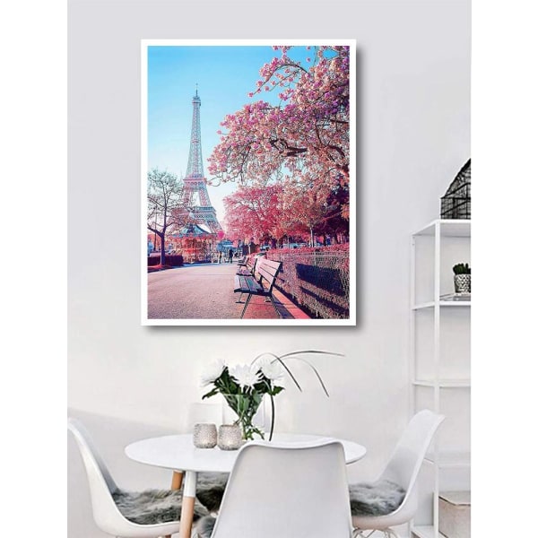 Diamond Painting / DIY 5D Timanttimaalaus - 30x40cm - Pariisi