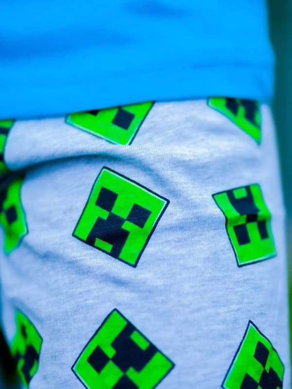 Minecraft Pyjamas för Barn 10 år