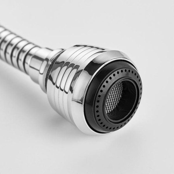 Dyse til vandhane - 360° roterende køkkenhaneadapter - fleksibel Silver