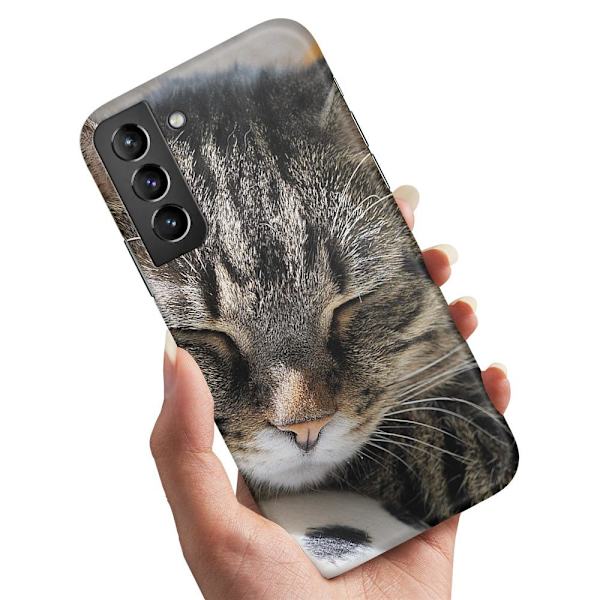 Samsung Galaxy S22 - Skal/Mobilskal Sovande Katt multifärg