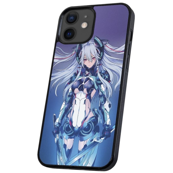 iPhone 12/12 Pro - Cover/Mobilcover Anime Multicolor