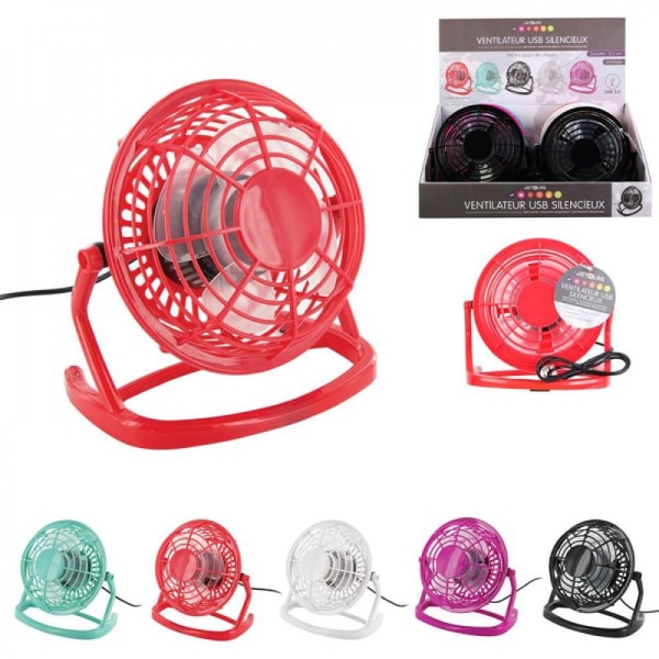 USB-vifte / Bordvifte - 15 cm Multicolor