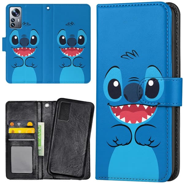 Xiaomi 12 Pro - Lommebok Deksel Stitch