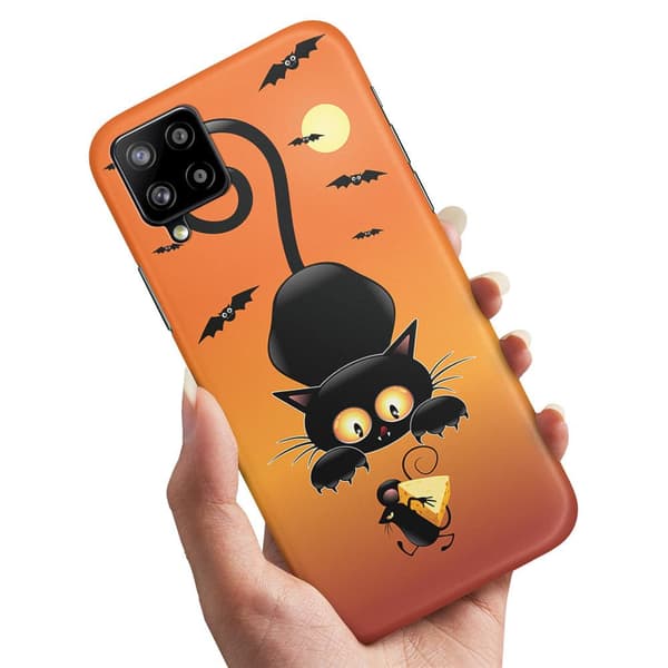 Deksel / Mobildeksel til Samsung Galaxy A12 - Katt og Mus