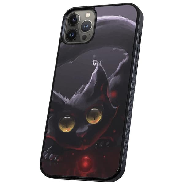 iPhone 11 Pro - Deksel/Mobildeksel Svart Katt Multicolor