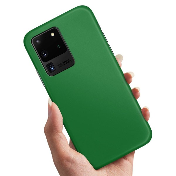 Samsung Galaxy S20 Ultra - Skal/Mobilskal Grön Grön