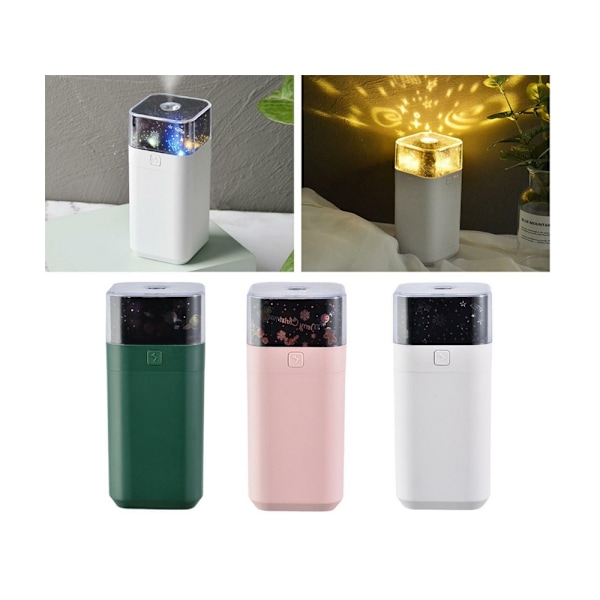 Luftfukter / Duftpåvirker / Stjerneprosjektor – Nattlampe