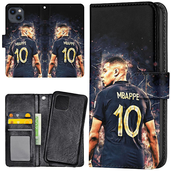 iPhone 15 Plus - Lommebok Deksel Mbappe