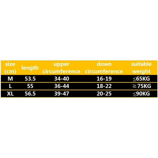 1-parin polvisuojan kompressio - Suojaa urheiluvammilta Black XL