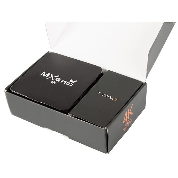 Smart tv box android 4k multimediaspelare