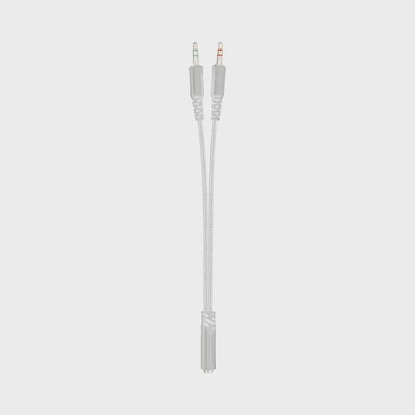 White Shark FOX Over-Ear Gaming Headset Vit/Svart