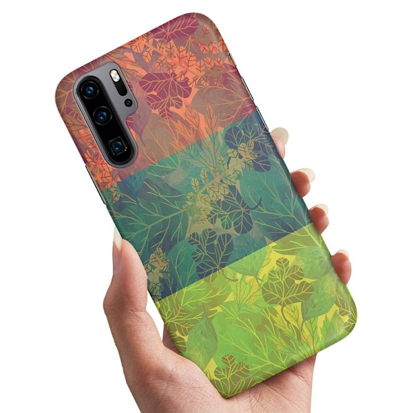 Huawei P30 Pro - Cover/Mobilcover Bladmønster