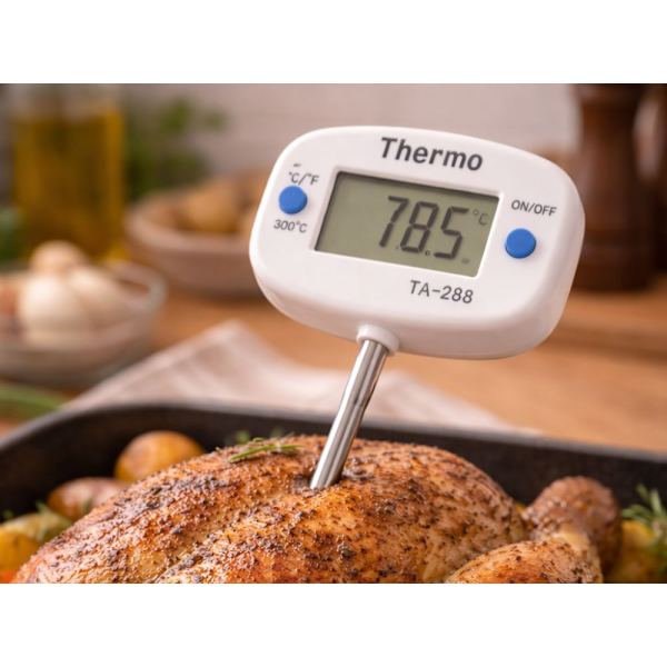 Digital kökstermometer med steksond